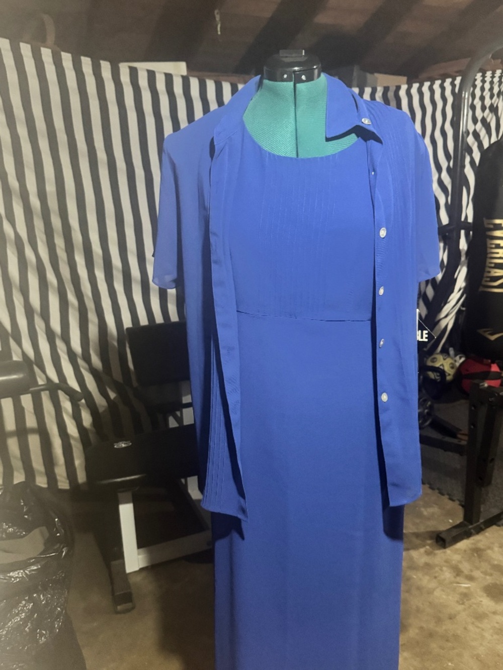 Two-piece formal dress